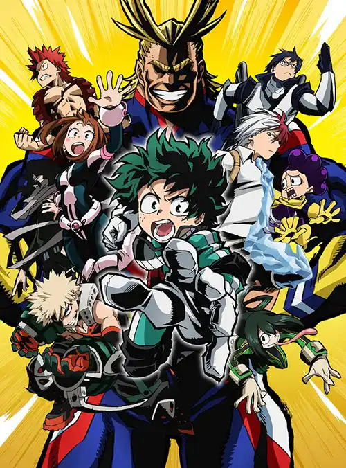 Boku no Hero Academia 7 anime giapponese cover
