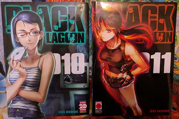 Volume 10 e 11 del manga di Black Lagoon.