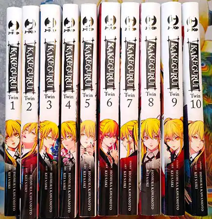 I 10 volumi di Kakegurui Twin usciti fino a Febbraio 2021