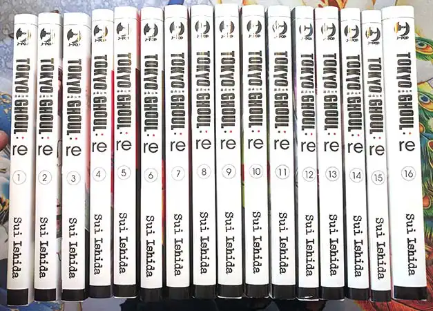 I 16 volumi di Tokyo Ghoul:Re.
