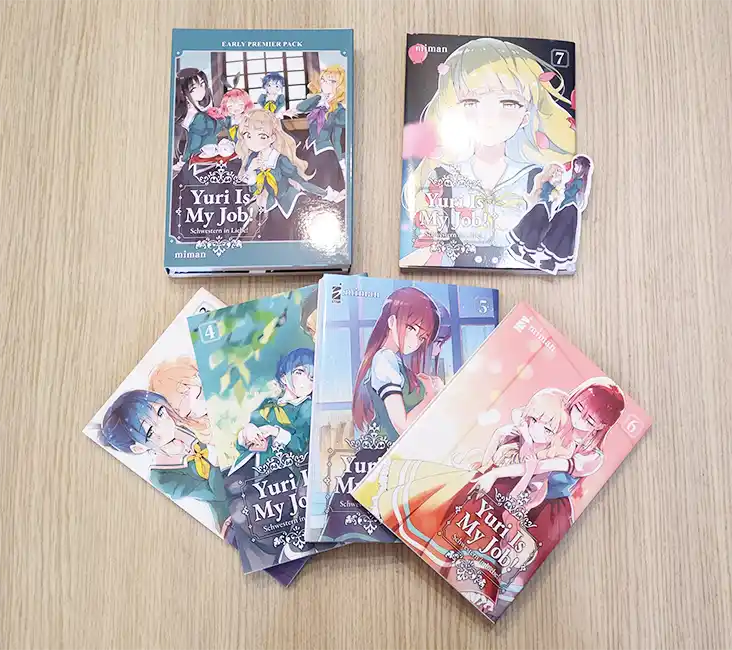 I 7 volumi di Yuri is my Job!.